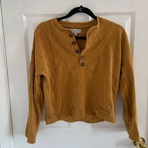 Mustard Madewell long sleeve